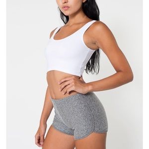 Salt & Pepper Running Shorts in Peppered Grey